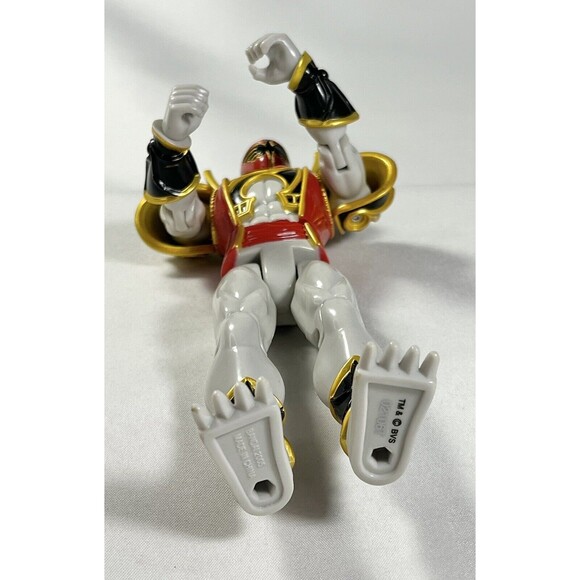 2005 Bandai Power Rangers Mystic Force Jenji Cat Red Ranger Action Figure - Picture 9 of 10